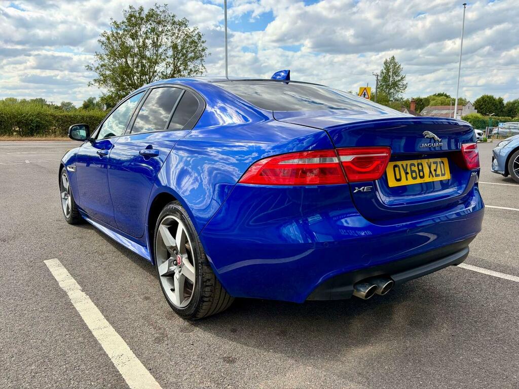 Jaguar XE 2.0D R-sport Euro 6 Ss OY68XZD Blue #6