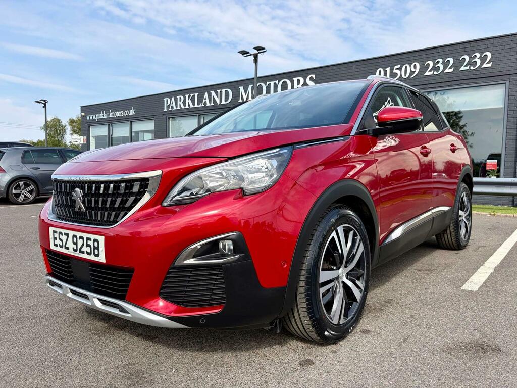 Peugeot 3008 1.5 Bluehdi Allure Euro 6 Ss ESZ9258 Red #4