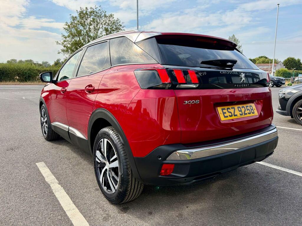 Peugeot 3008 1.5 Bluehdi Allure Euro 6 Ss ESZ9258 Red #6