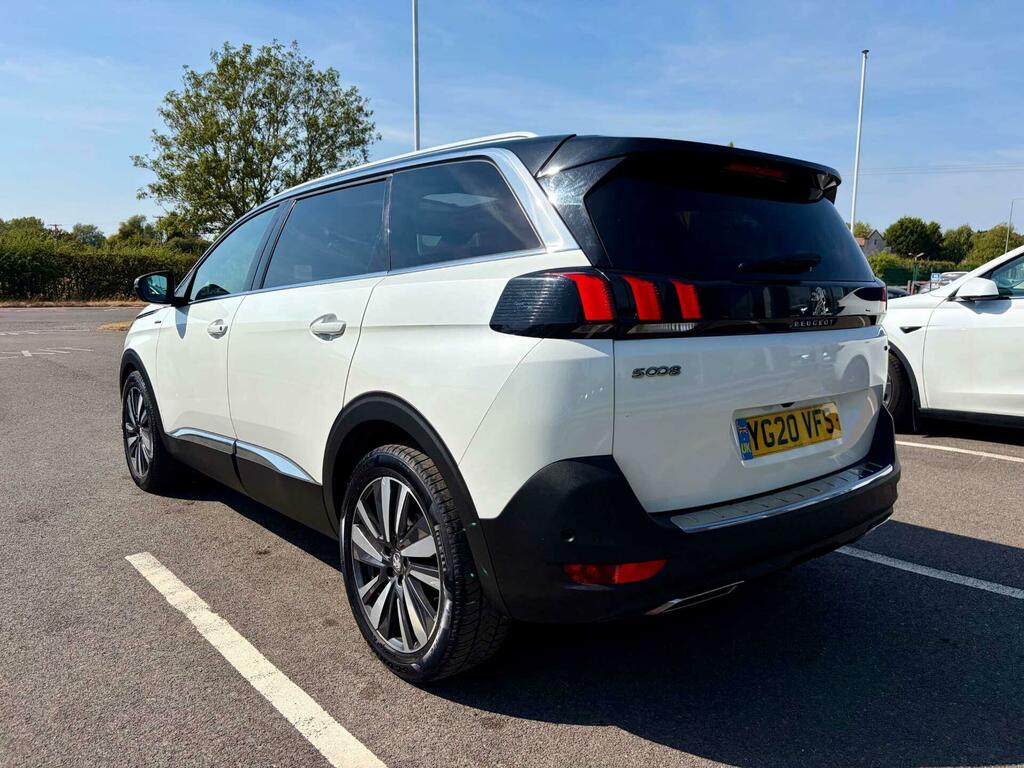 Peugeot 5008 Gt Line Premium White #6