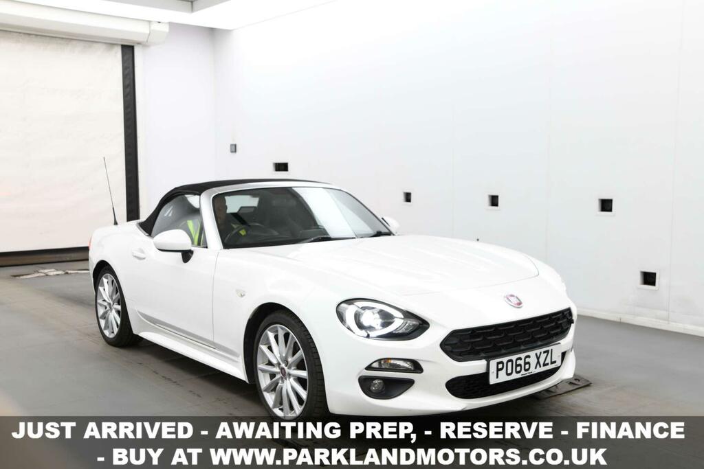 Fiat 124 Spider 1.4 Multiair Lusso Plus Euro 6 White