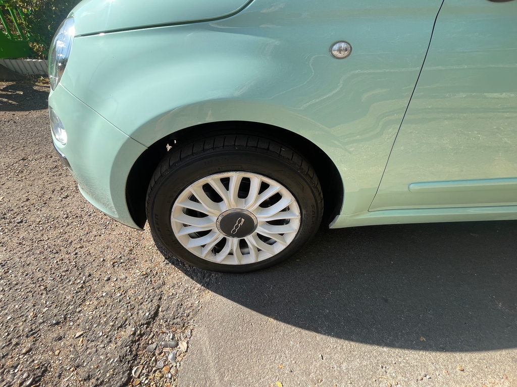 Fiat 500 1.2 Cult Hatchback Euro 5 Ss White #8