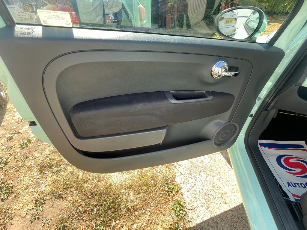 Fiat 500 1.2 Cult Hatchback Euro 5 Ss White #15