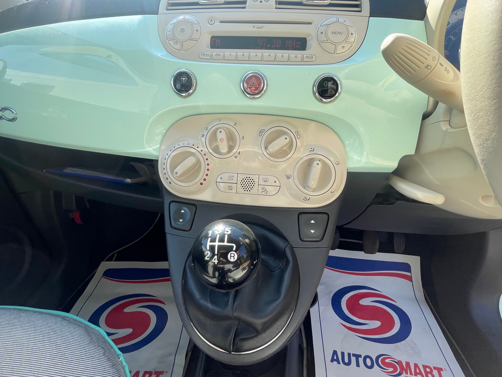Fiat 500 1.2 Cult Hatchback Euro 5 Ss White #24