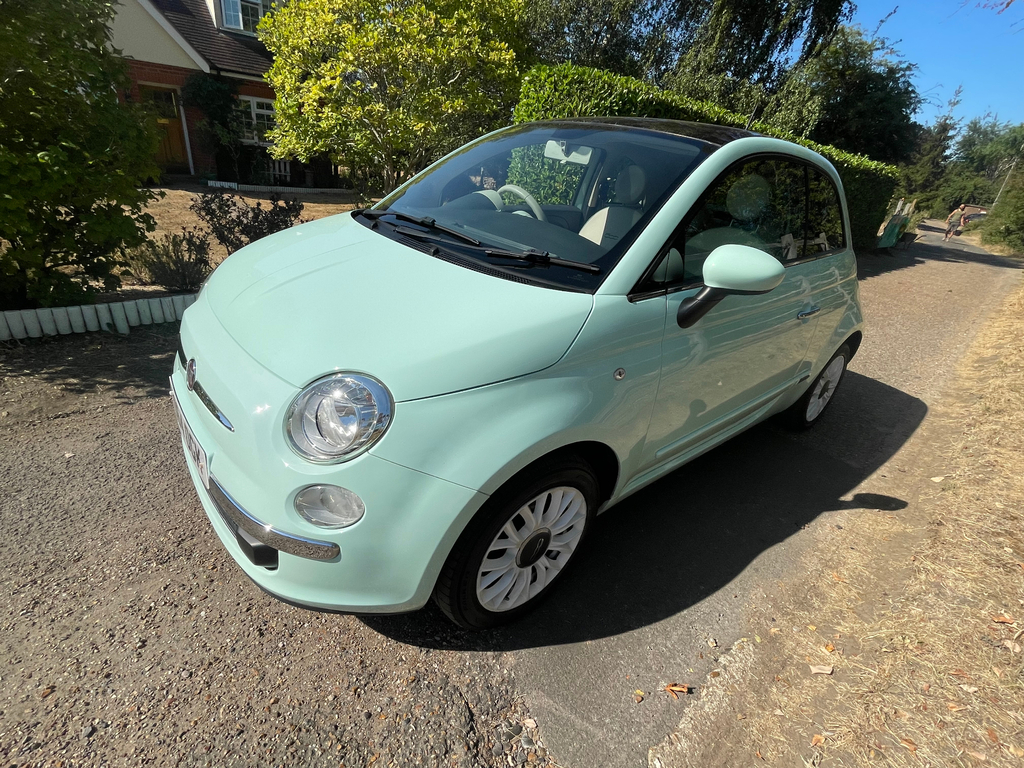 Fiat 500 1.2 Cult Hatchback Euro 5 Ss White #7