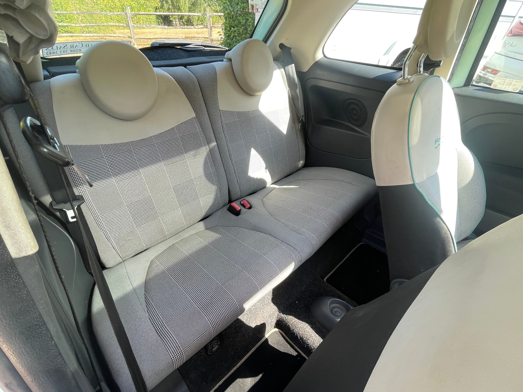 Fiat 500 1.2 Cult Hatchback Euro 5 Ss White #17