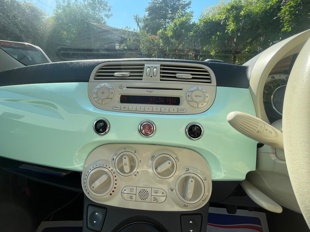 Fiat 500 1.2 Cult Hatchback Euro 5 Ss White #25