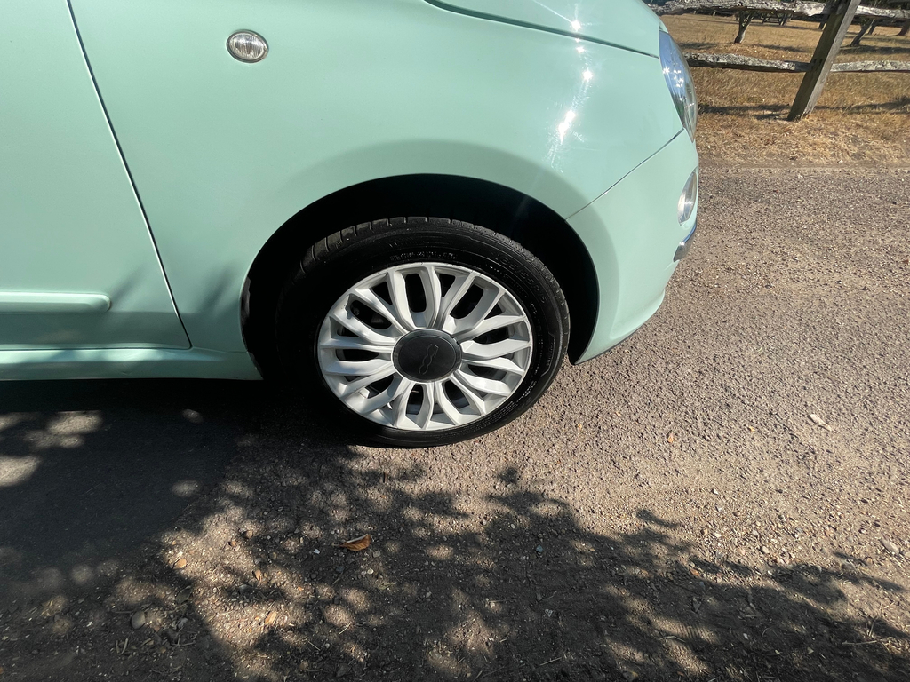 Fiat 500 1.2 Cult Hatchback Euro 5 Ss White #11