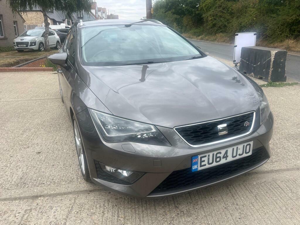 Seat Leon 2.0 Tdi Cr Fr Sport Tourer Euro 5 S S Grey #5
