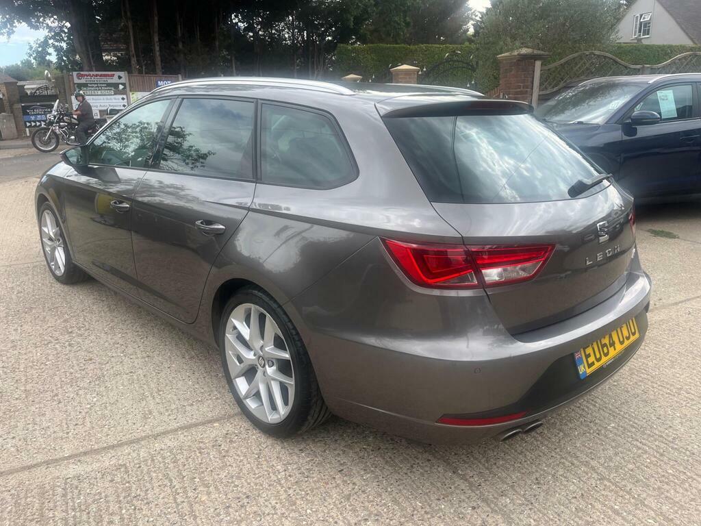 Seat Leon 2.0 Tdi Cr Fr Sport Tourer Euro 5 S S Grey #4