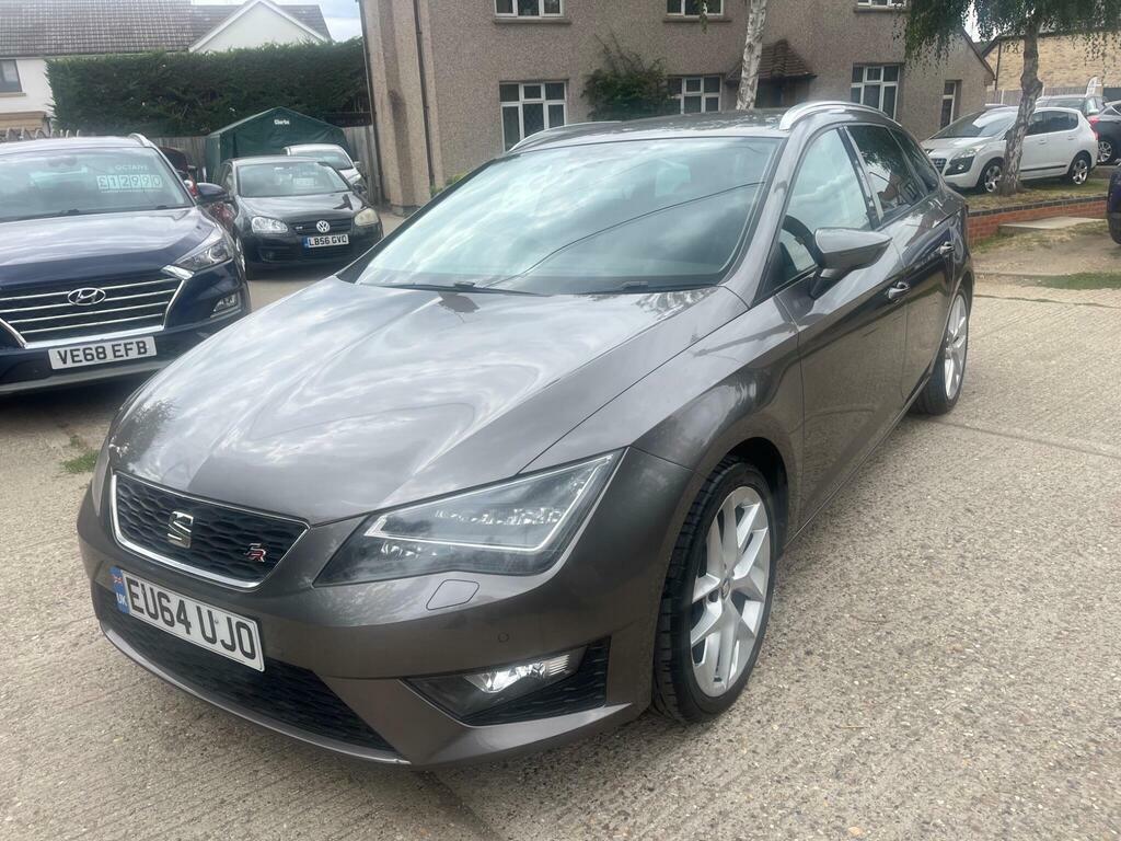 Seat Leon 2.0 Tdi Cr Fr Sport Tourer Euro 5 S S Grey #3