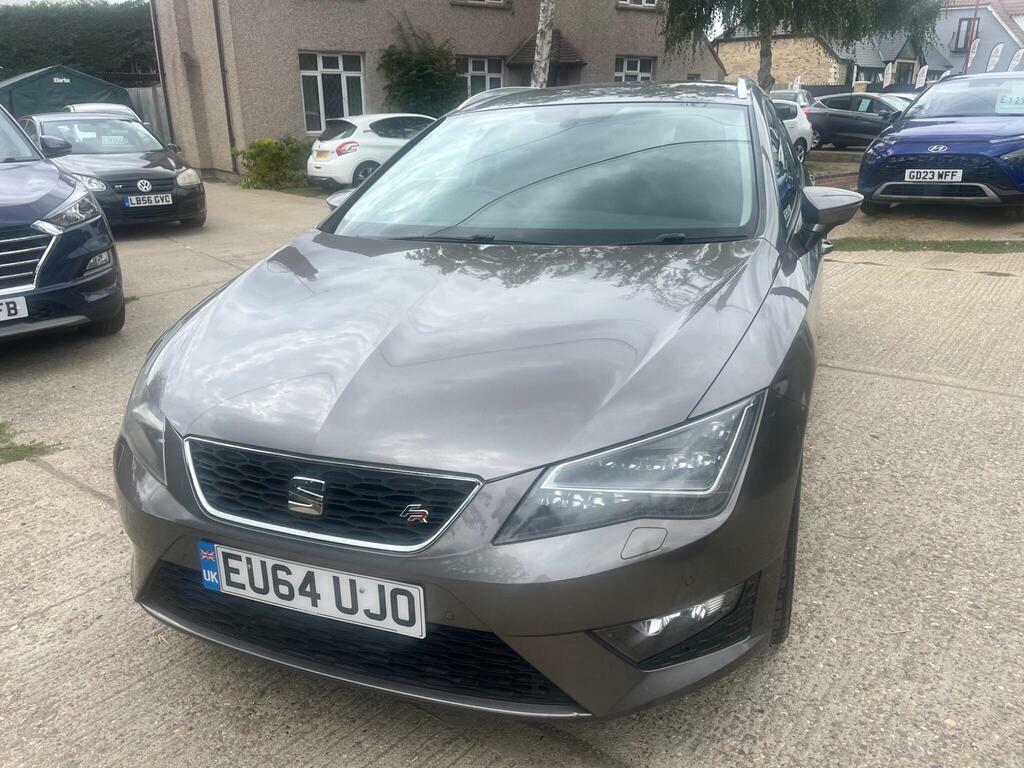 Seat Leon 2.0 Tdi Cr Fr Sport Tourer Euro 5 S S Grey #6