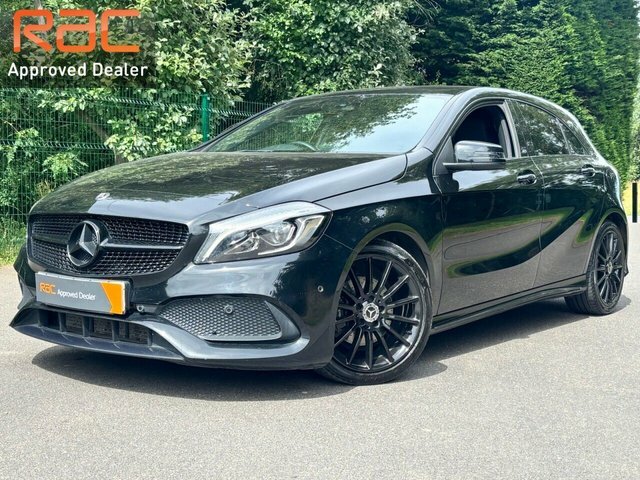 Mercedes-Benz A Class A180d Amg Line Premium Black