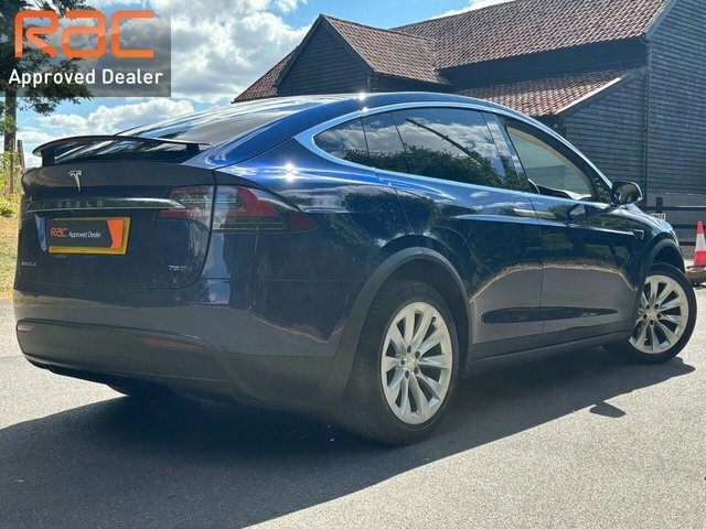 Tesla Model X 75D Dual Motor Suv 4Wde 328 B Blue #4