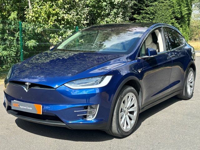Tesla Model X 75D Dual Motor Suv 4Wde 328 B Blue #5