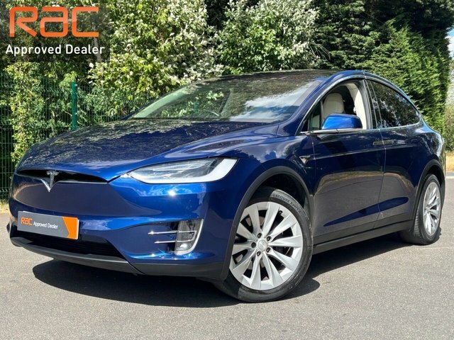 Tesla Model X 75D Dual Motor Suv 4Wde 328 B Blue #3