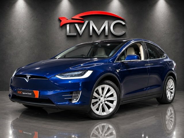 Tesla Model X 75D Dual Motor Suv 4Wde 328 B Blue
