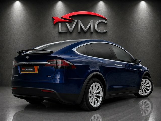 Tesla Model X 75D Dual Motor Suv 4Wde 328 B Blue #2