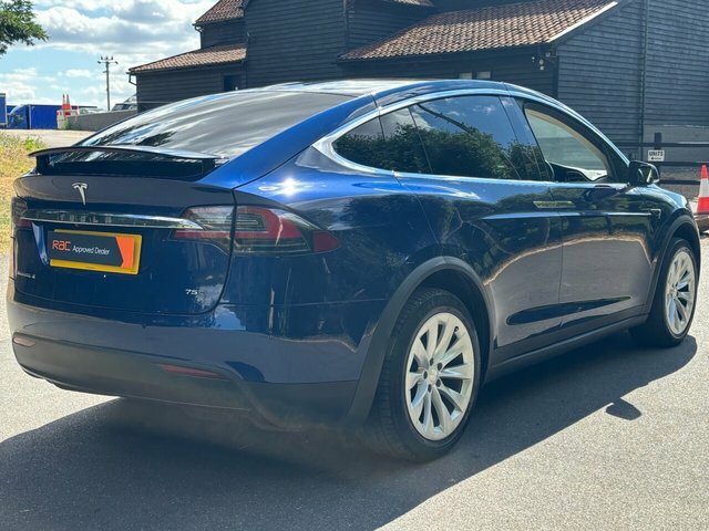 Tesla Model X 75D Dual Motor Suv 4Wde 328 B Blue #6