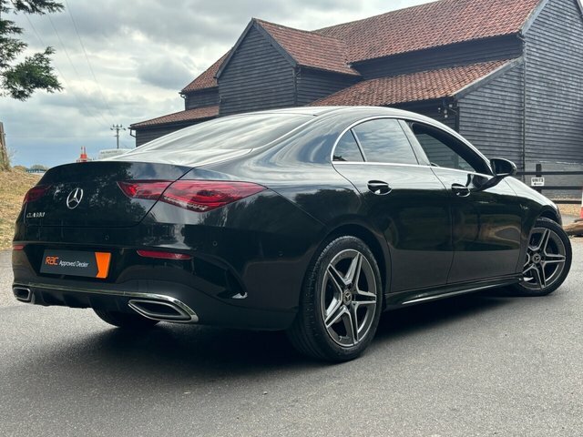 Mercedes-Benz CLA Class Cla180 Amg Line Coupe Black #4