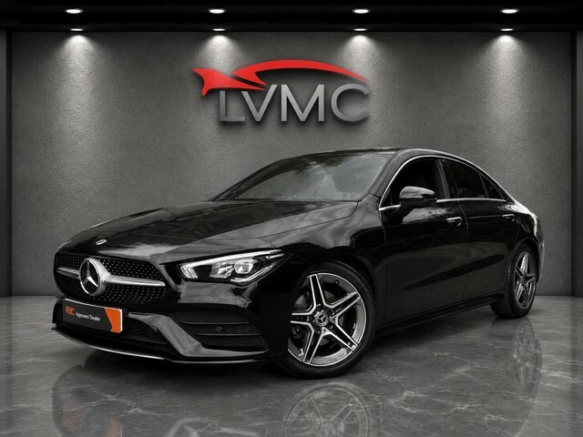 Mercedes-Benz CLA Class Cla180 Amg Line Coupe Black