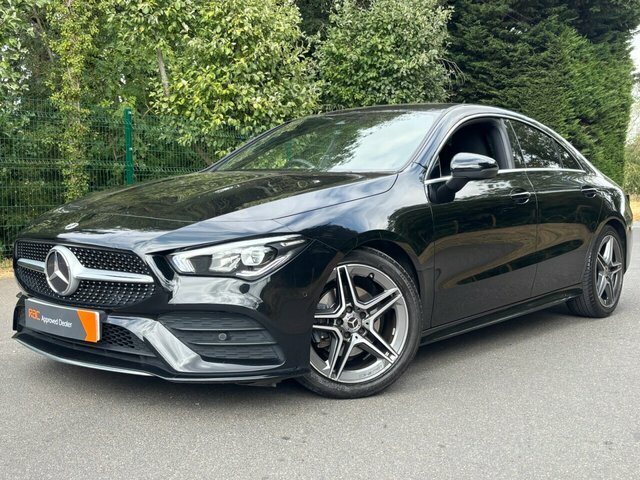 Mercedes-Benz CLA Class Cla180 Amg Line Coupe Black #3