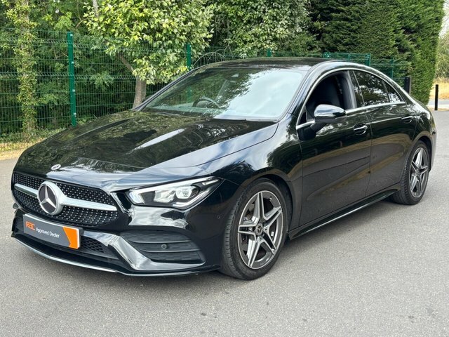 Mercedes-Benz CLA Class Cla180 Amg Line Coupe Black #5