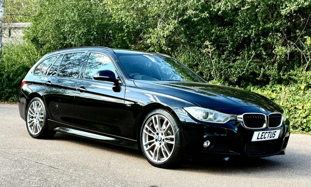 BMW 3 Series 2.0 320I M Sport Touring Euro 6 Black #3