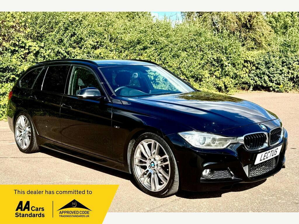 BMW 3 Series 2.0 320I M Sport Touring Euro 6 Black