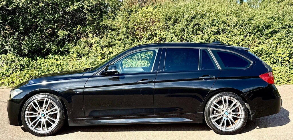 BMW 3 Series 2.0 320I M Sport Touring Euro 6 Black #6