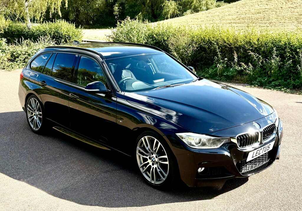 BMW 3 Series 2.0 320I M Sport Touring Euro 6 Black #2
