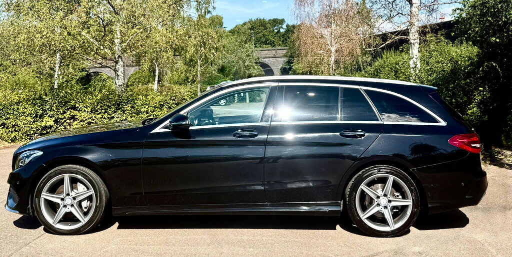 Mercedes-Benz C Class 2.0 C200 Sport 7G-tronic Euro 6 Black #5