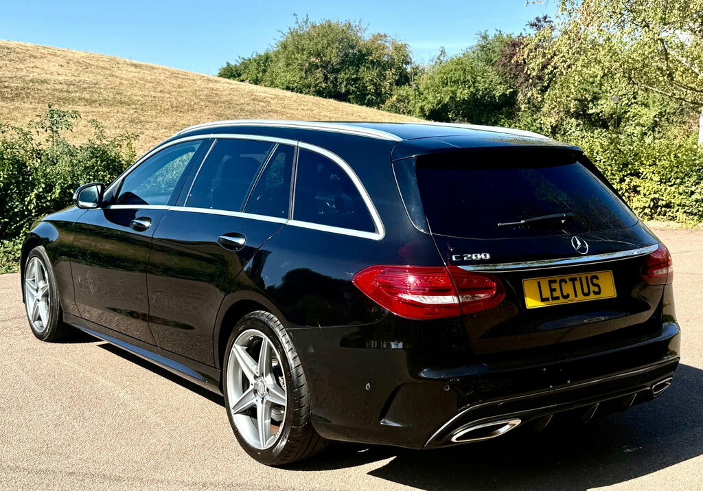 Mercedes-Benz C Class 2.0 C200 Sport 7G-tronic Euro 6 Black #6