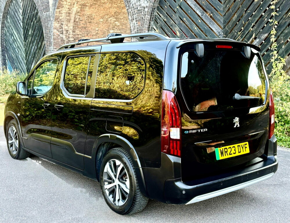 Peugeot e-Rifter 50Kwh Gt Long Mpv 11Kw Charger Black #6