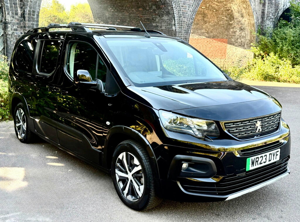 Peugeot e-Rifter 50Kwh Gt Long Mpv 11Kw Charger Black #2