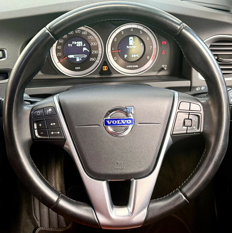 Volvo V60 2.4 D5 Se Lux Nav Estate Geartronic Eur Black #24