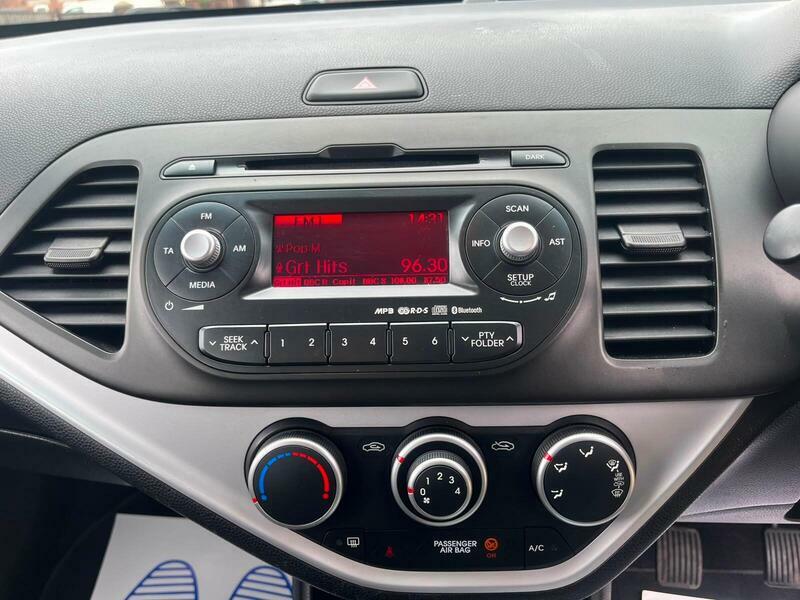 Kia Picanto 1.0 1 Air Hatchback 68 Bhp Red #12