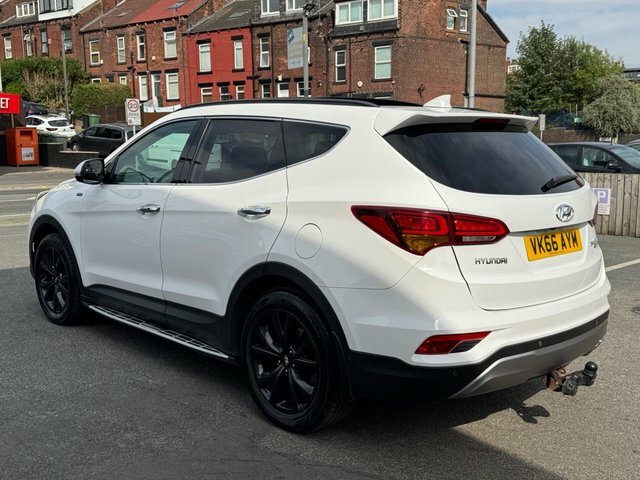 Hyundai Santa Fe Suv White #6