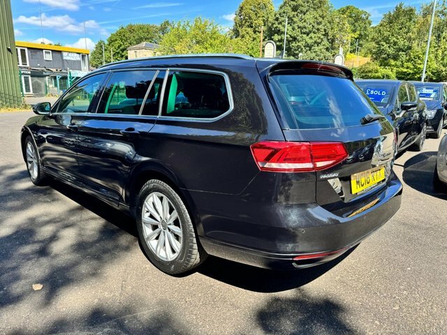 Volkswagen Passat Saloon 1.6 Tdi Bluemotion Tech Se Business Dsg Eur Black #9