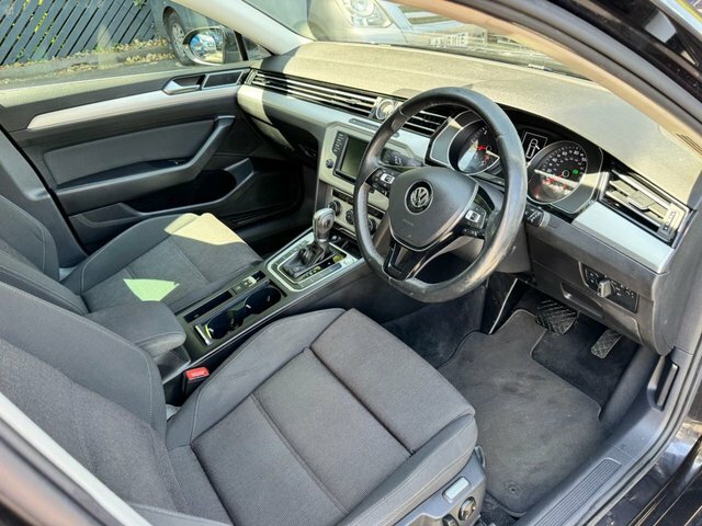 Volkswagen Passat Saloon 1.6 Tdi Bluemotion Tech Se Business Dsg Eur Black #28