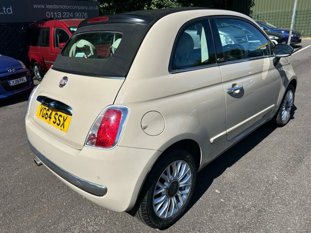 Fiat 500C Convertible Brown #3