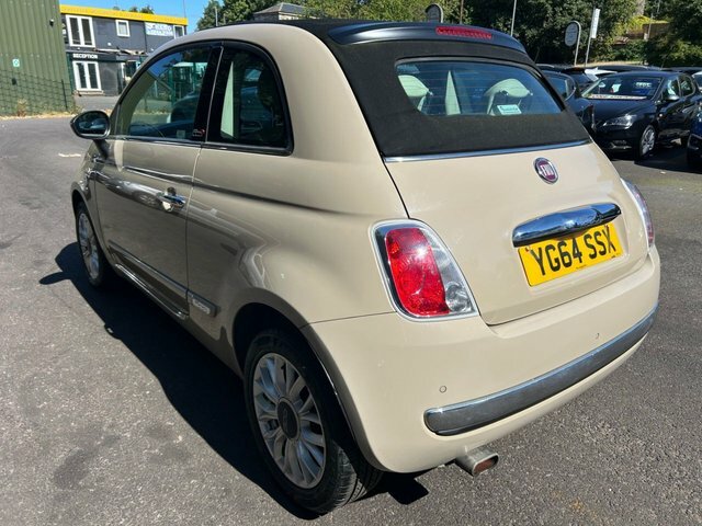 Fiat 500C Convertible 0.9 Twinair S Dualogic Euro 6 Ss Grey #7