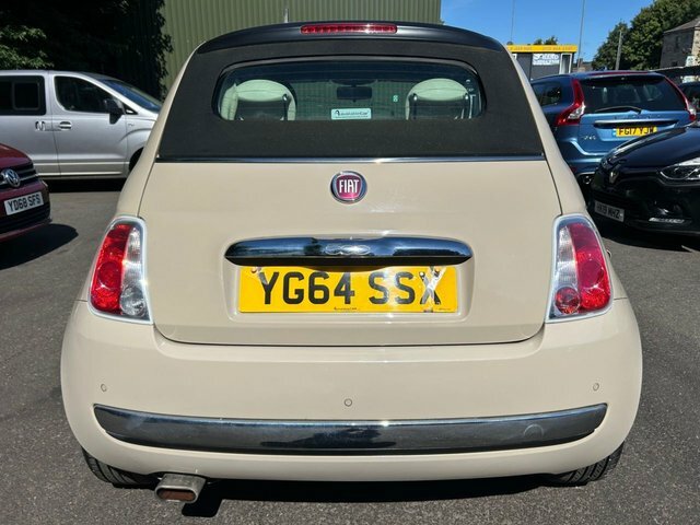 Fiat 500C Convertible Brown #5