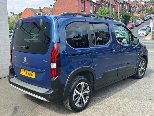 Peugeot Rifter Rifter Gt Line Bluehdi Ss Blue #4