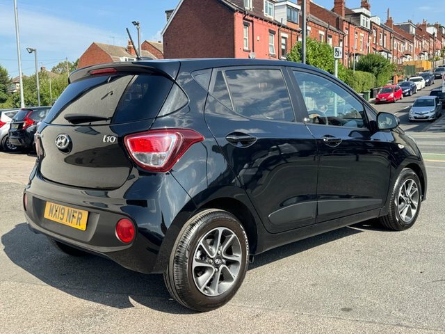 Hyundai I10 Hatchback Black #3