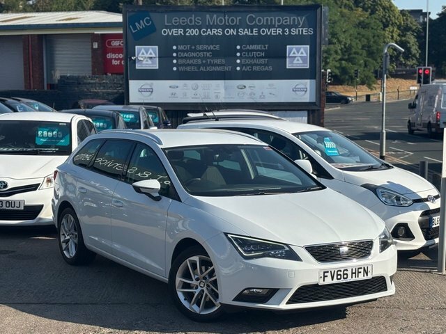 Seat Leon Estate White #2