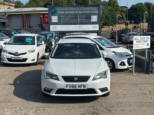 Seat Leon Estate White #6