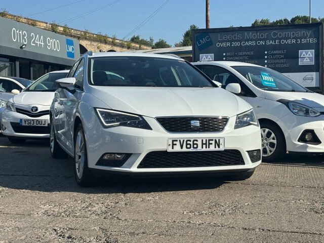 Seat Leon Estate White #3