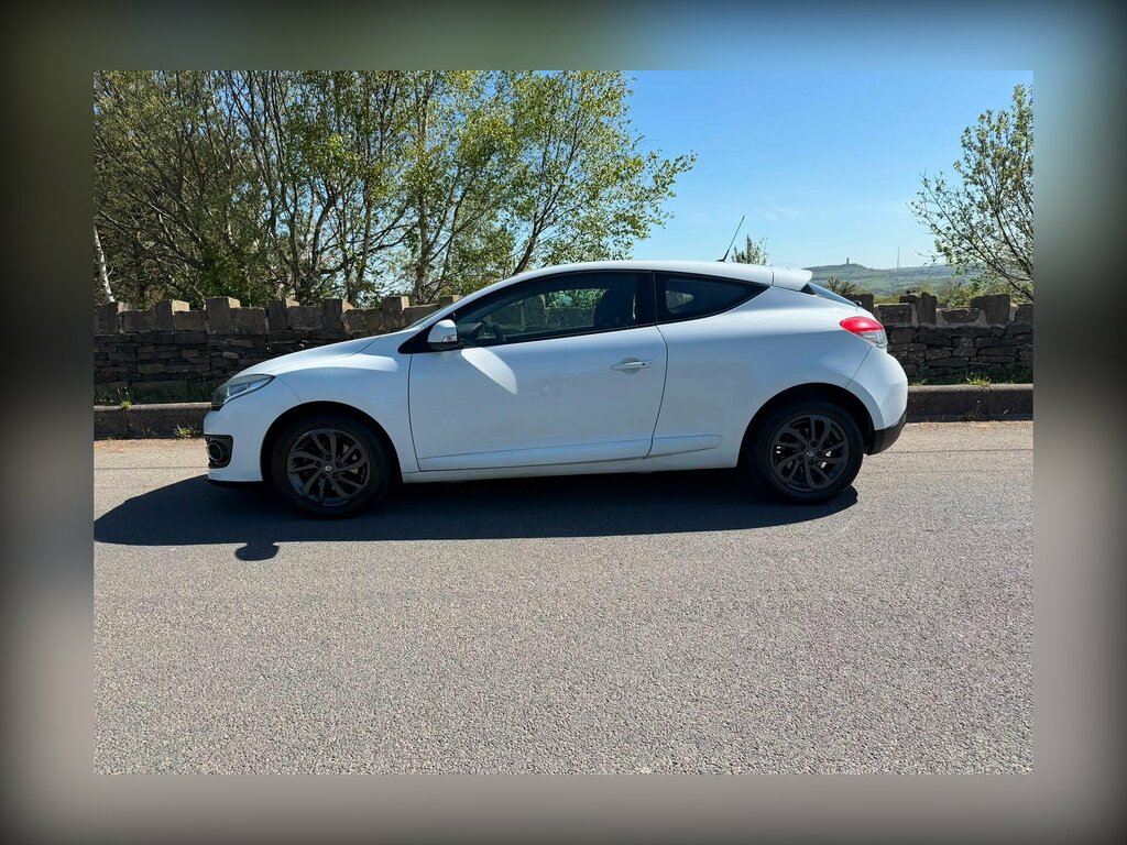 Renault Megane 1.5 Dci Energy Dynamique Tomtom Euro 5 Ss White #3