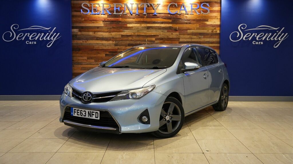 Toyota Auris 2013 1.6 V-matic Sport Hatchback Blue #3